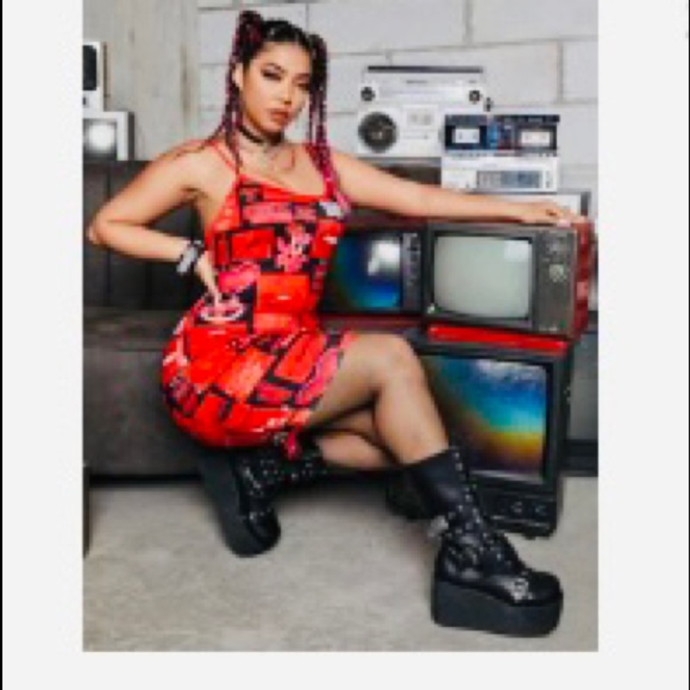 Plus Size Graphic Dress